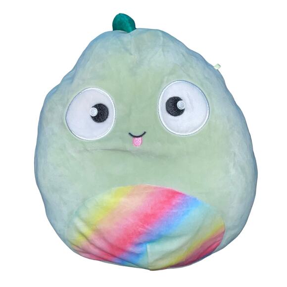 Squishmallows Plush Pillow Lizard Chameleon Kent Rainbow Stuffed Nursery 12” - Picture 7 of 8